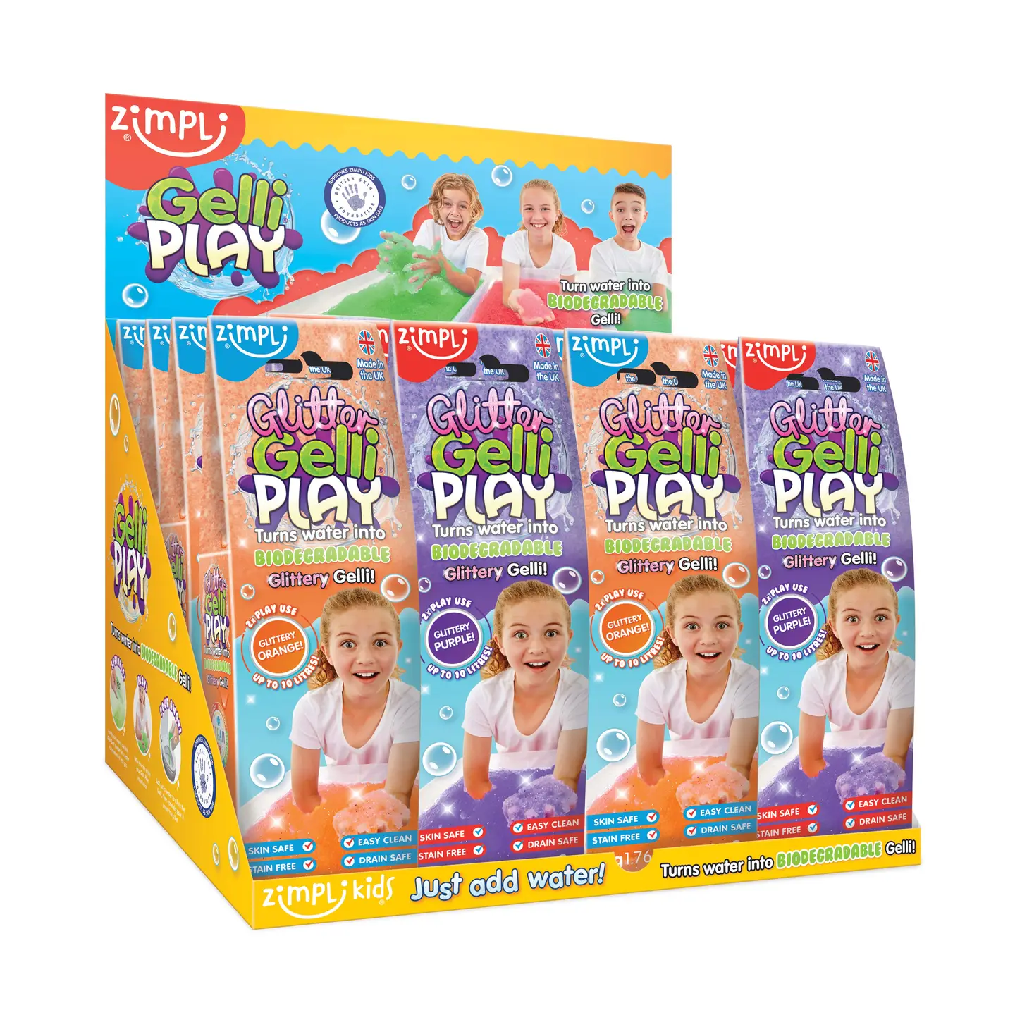 Zimpli Kids Gelli Play Glitter - 50 gram 3 Zimpli Kids Gelli Play Glitter - 50 gram
