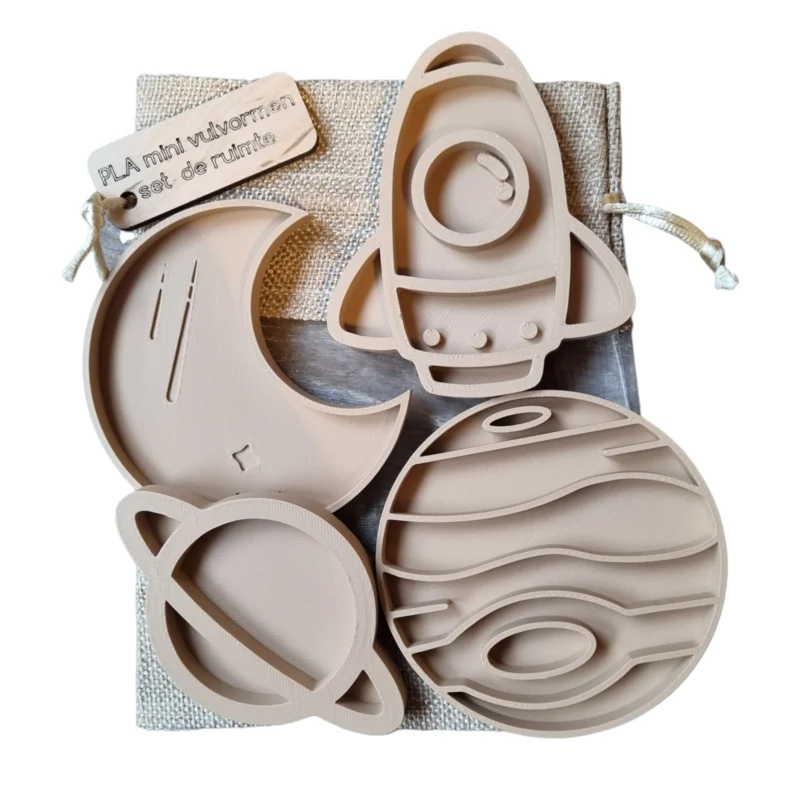 Kiddi Mini vulvormen set Ruimte 2 Kiddi Mini vulvormen set Ruimte