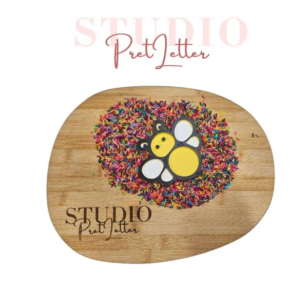 Studio Pretletter - Vulvorm bij 3 Studio Pretletter - Vulvorm bij