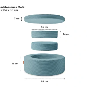 Funzy Donut 22 Funzy Donut afmetingen