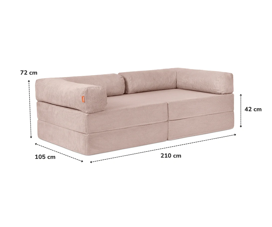 Funzy Familiebank 8 Funzy familiebank Koord Kersenbloesem roze