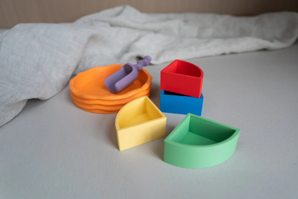 Grennn Kwartcirkel set Regenboog 5 Grennn Kwartcirkel set Regenboog