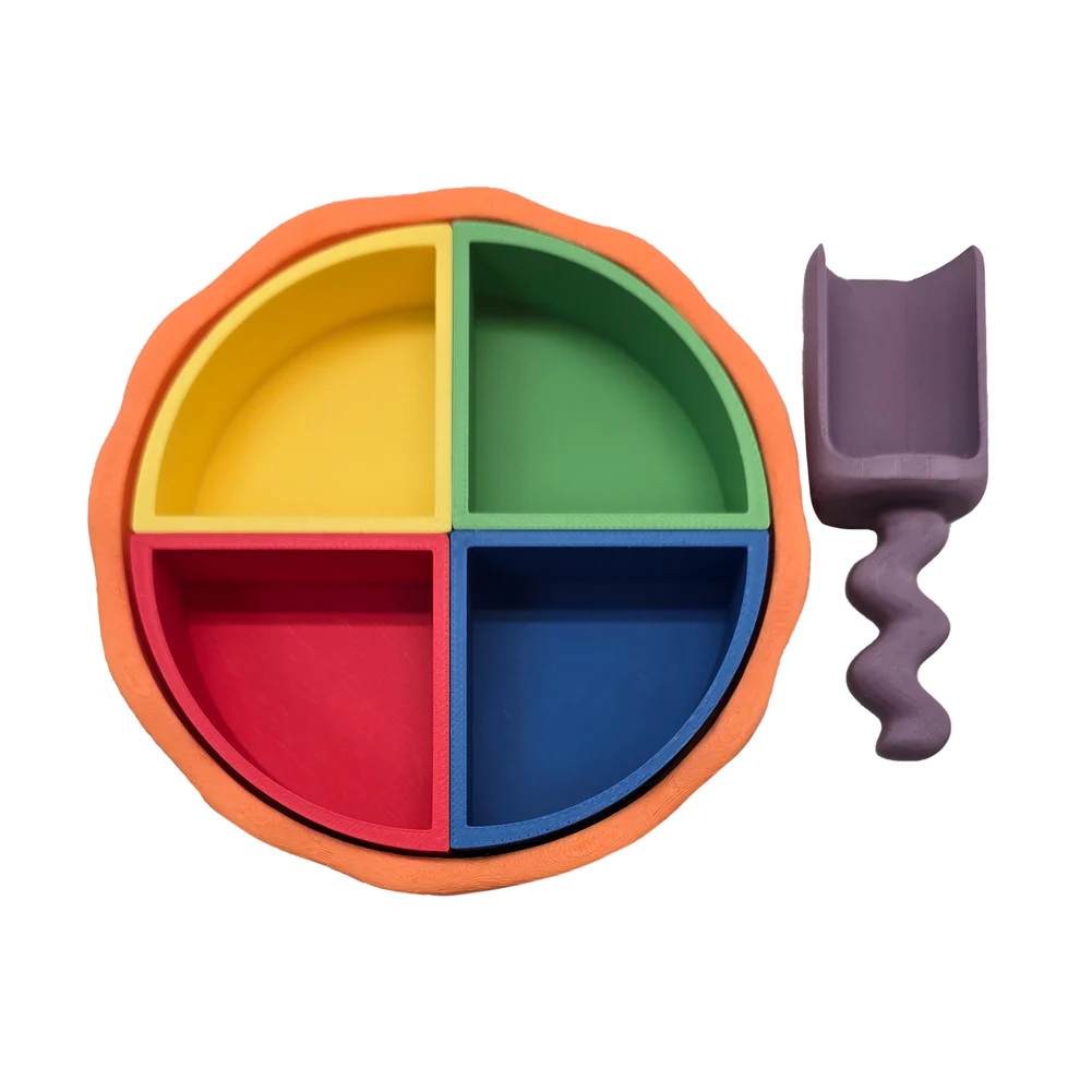 Grennn Kwartcirkel set Regenboog 3 Grennn Kwartcirkel set Regenboog