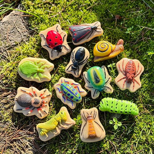 Yellow Door Speelstenen – Insecten 8 Yellow Door Speelstenen – Insecten