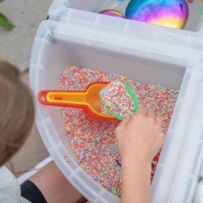 Doorzichtig stapelbare schepjes 5 Doorzichtig stapelbare schepjes