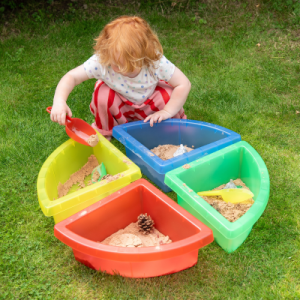 Doorzichtig stapelbare schepjes 12 Doorzichtig stapelbare schepjes