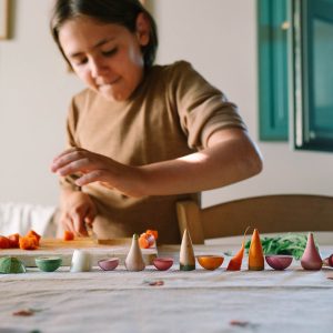 Grapat houten Groenten