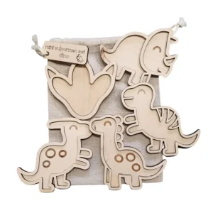 Kiddi Mini vulvormen set Dino