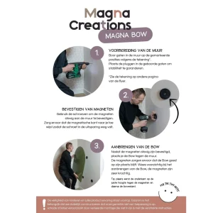 Magna Creations magnetische speelboog (magneetbord)