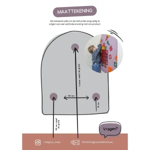 Magna Creations magnetische speelboog (magneetbord)