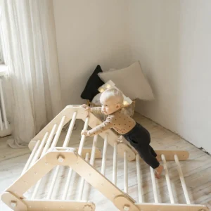 Multifunctioneel houten klimrek