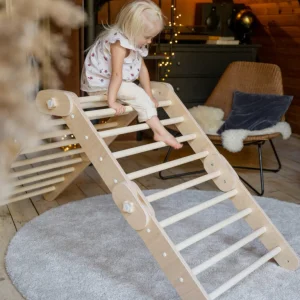 Multifunctioneel houten klimrek