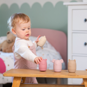 Tickit Silisoft Dierlijke Waterspuiters (Aarde Kleuren)