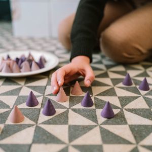 Grapat Mandala Paarse Kegels – 36 stuks (3 kleuren)