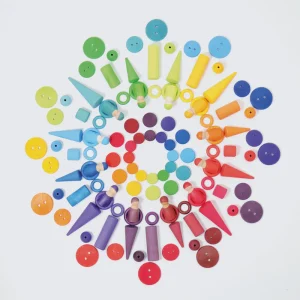 Grimm's Houten Munten - Regenboog