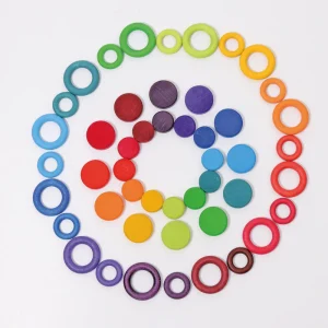 Grimm's Houten Munten - Regenboog