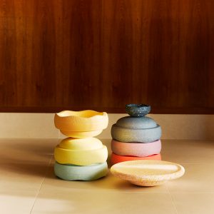 Stapelstein Rainbow Pastel Set Water Lily