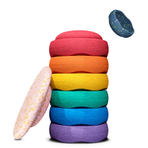 Stapelstein Rainbow Set Water Lily