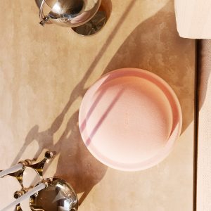 Stapelstein licht roze