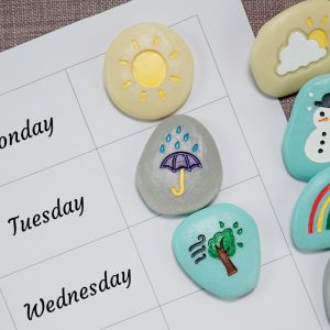 Yellow Door Speelstenen – Het Weer