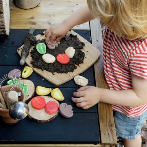 Yellow Door Speelstenen – Pizza Toppings