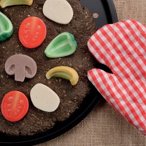 Yellow Door Speelstenen – Pizza Toppings