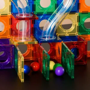 Coblo knikkerbaan ballen – 6 stuks