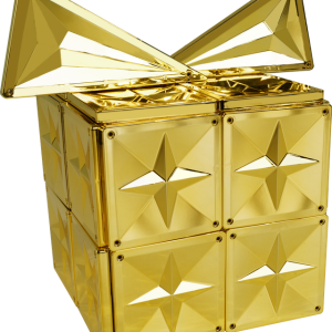 Coblo magnetische tegels Goud - 20 stuks 9 Coblo magnetische tegels Goud - 20 stuks