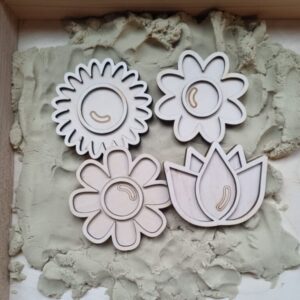 Kiddi Mini vulvormen set Bloemen